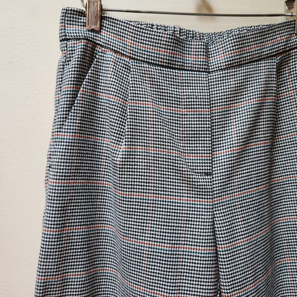 Academia Plaid Houndstooth Pants 4